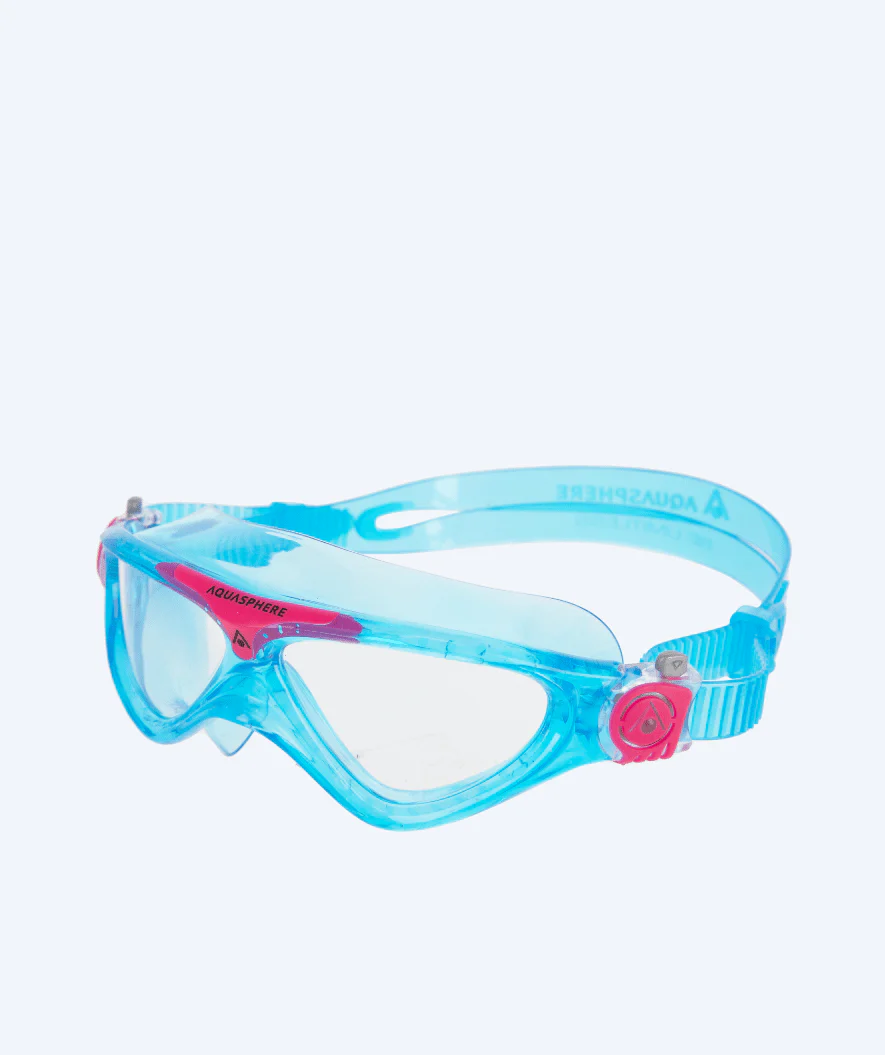Aquasphere okulary do nurkowania dla młodzieży (6-15 lat) - Vista - Przezroczysty/różowy - Image 2