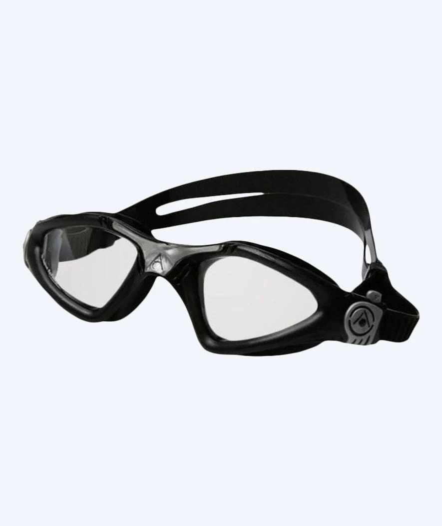 Aquasphere okulary pływackie treningowe - Kayenne - Czarny/srebrny - Image 2