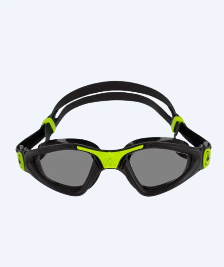 Aquasphere okulary pływackie treningowe - Kayenne - Czarny/zielony - Image 2