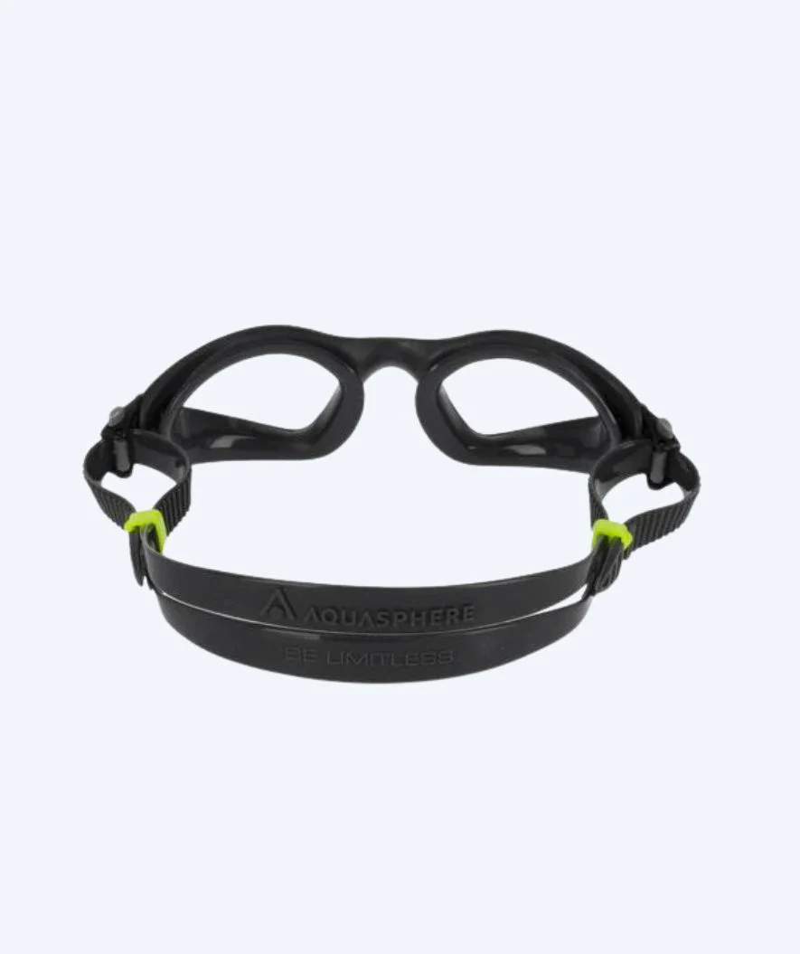 Aquasphere okulary pływackie treningowe - Kayenne - Czarny/zielony - Image 3