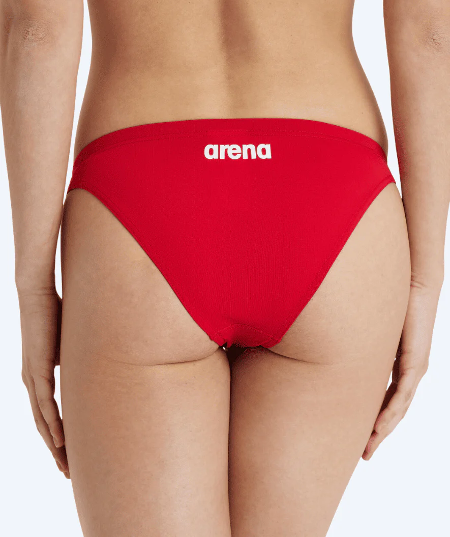 Arena dół od bikini damski - Solid Bottom - Czerwony - Image 2