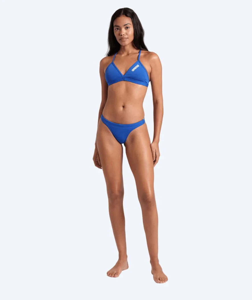Arena dół od bikini damski - Solid Bottom - Niebieski - Image 4