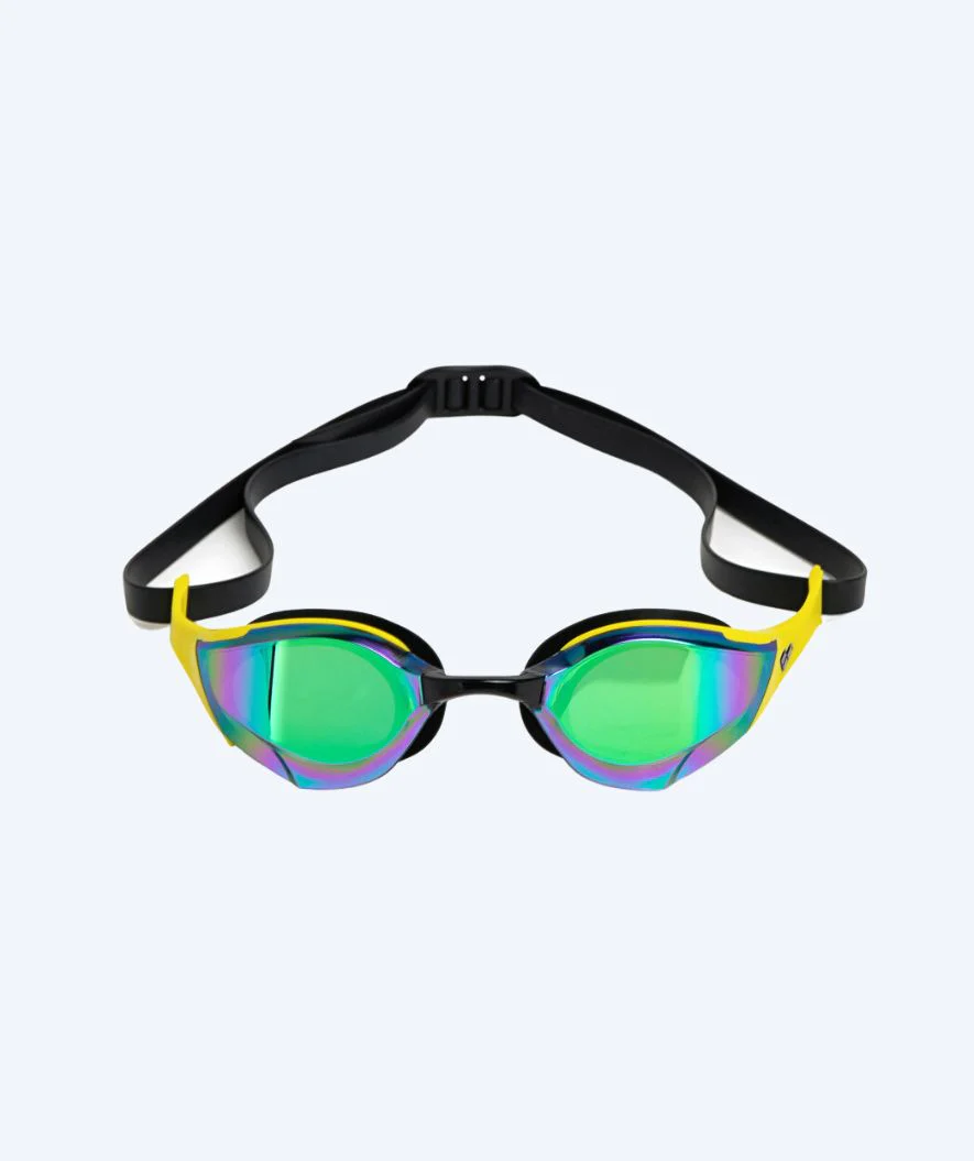 Arena Elite okulary do pływania - Cobra Edge SWIPE Mirror - Żółty/zielony - Image 3
