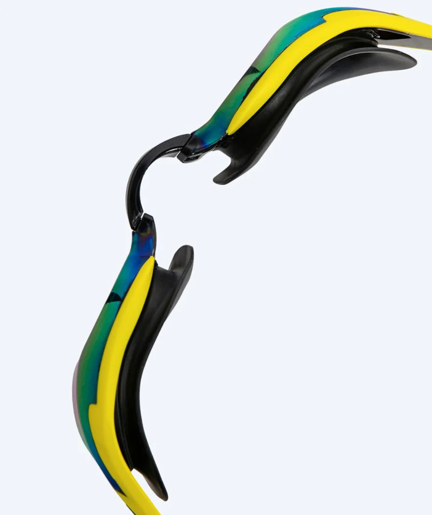 Arena Elite okulary do pływania - Cobra Edge SWIPE Mirror - Żółty/zielony - Image 6