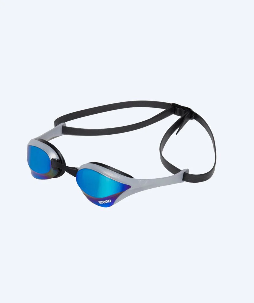 Arena Elite okulary do pływania - Cobra Ultra SWIPE Mirror - Biały/niebieski - Image 2