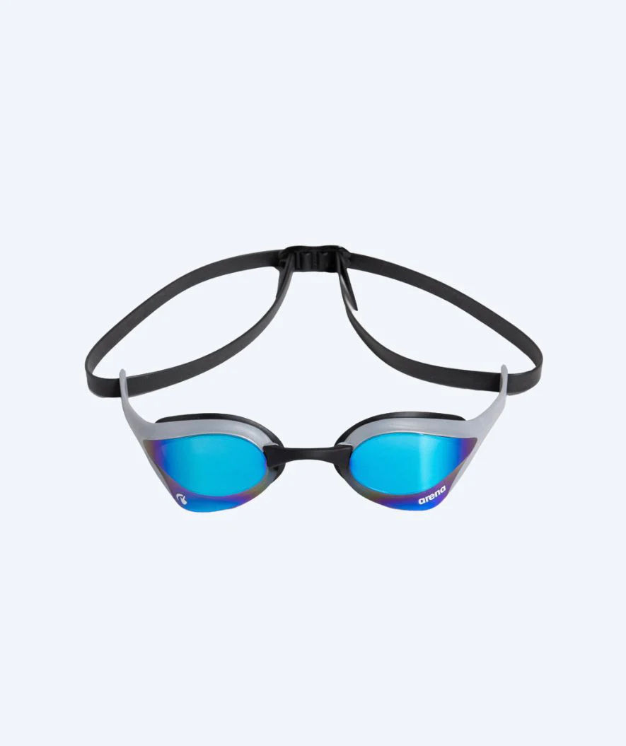 Arena Elite okulary do pływania - Cobra Ultra SWIPE Mirror - Biały/niebieski - Image 3