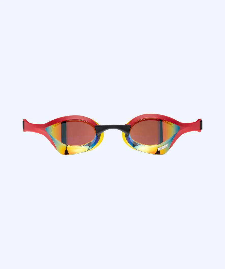 Arena Elite okulary do pływania - Cobra Ultra SWIPE Mirror - Czerwony/złoty - Image 4