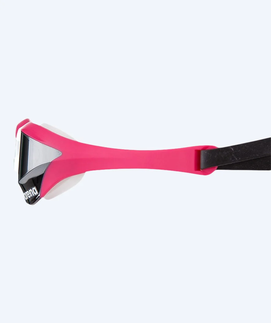 Arena Elite okulary do pływania - Cobra Ultra SWIPE Mirror - Jasnoróżowy/srebrny - Image 3