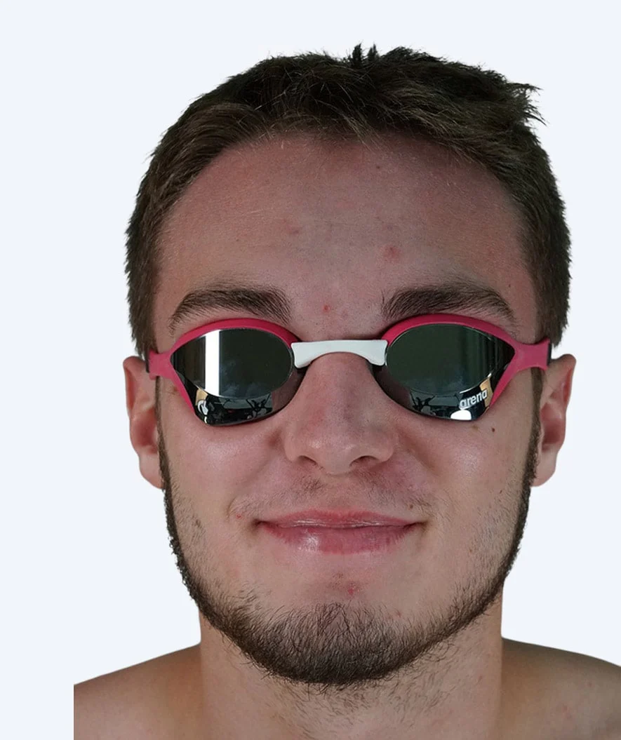 Arena Elite okulary do pływania - Cobra Ultra SWIPE Mirror - Jasnoróżowy/srebrny - Image 5