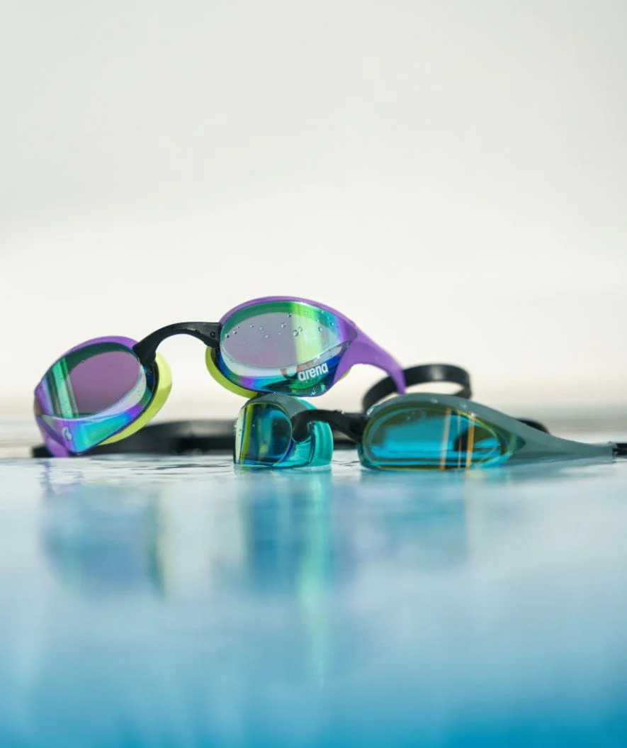 Arena Elite okulary do pływania - Cobra Ultra SWIPE Mirror - Turkusowy/fioletowy - Image 4