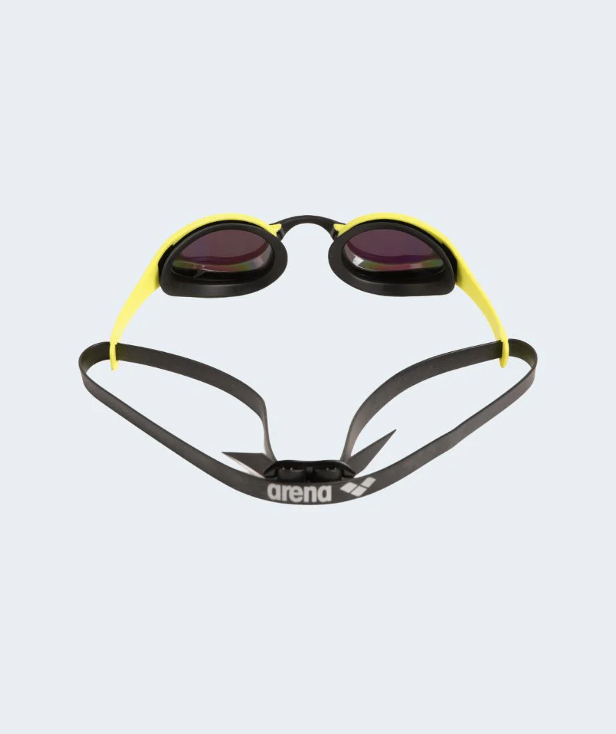 Arena Elite okulary do pływania - Cobra Ultra SWIPE Mirror - Zółto/limonkowe - Image 4