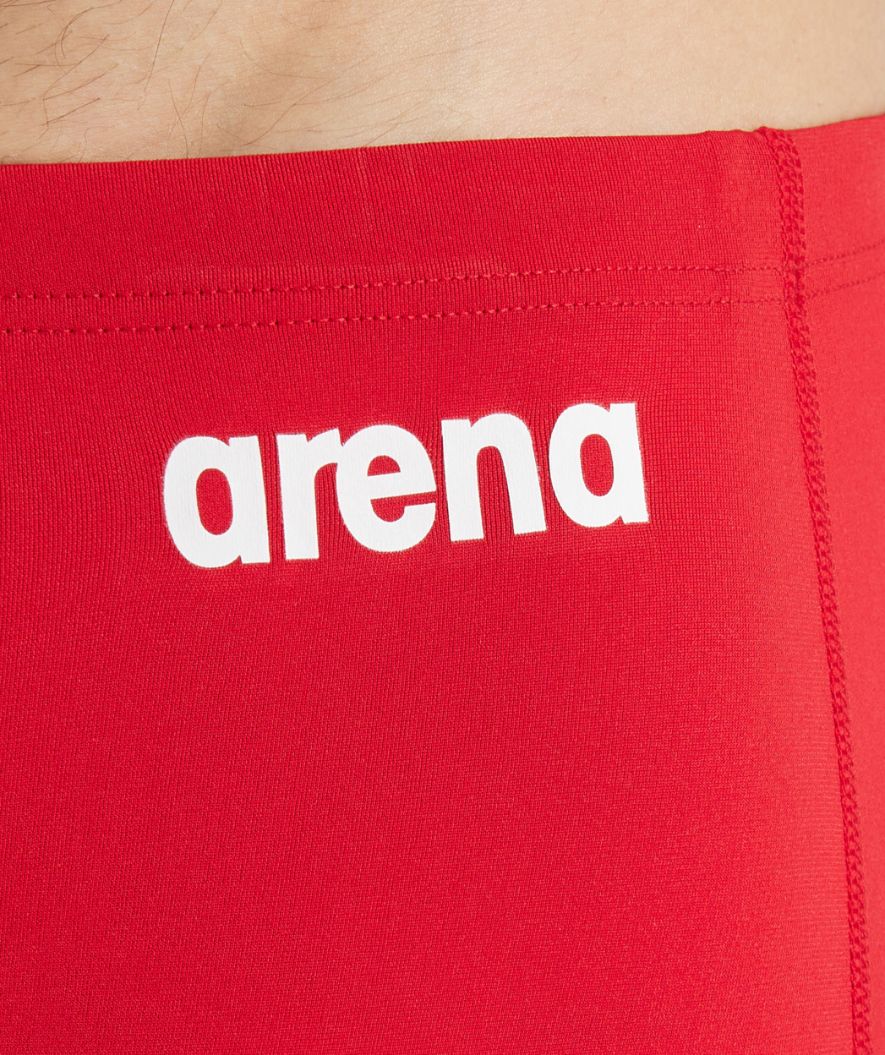 Arena kąpielówki męskie - Solid Squared - Czerwony - Image 4