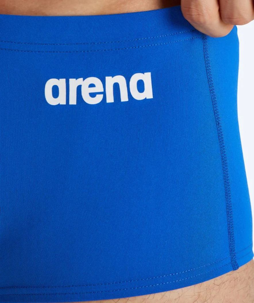 Arena kąpielówki męskie - Solid Squared - Jasnoniebieskie - Image 3