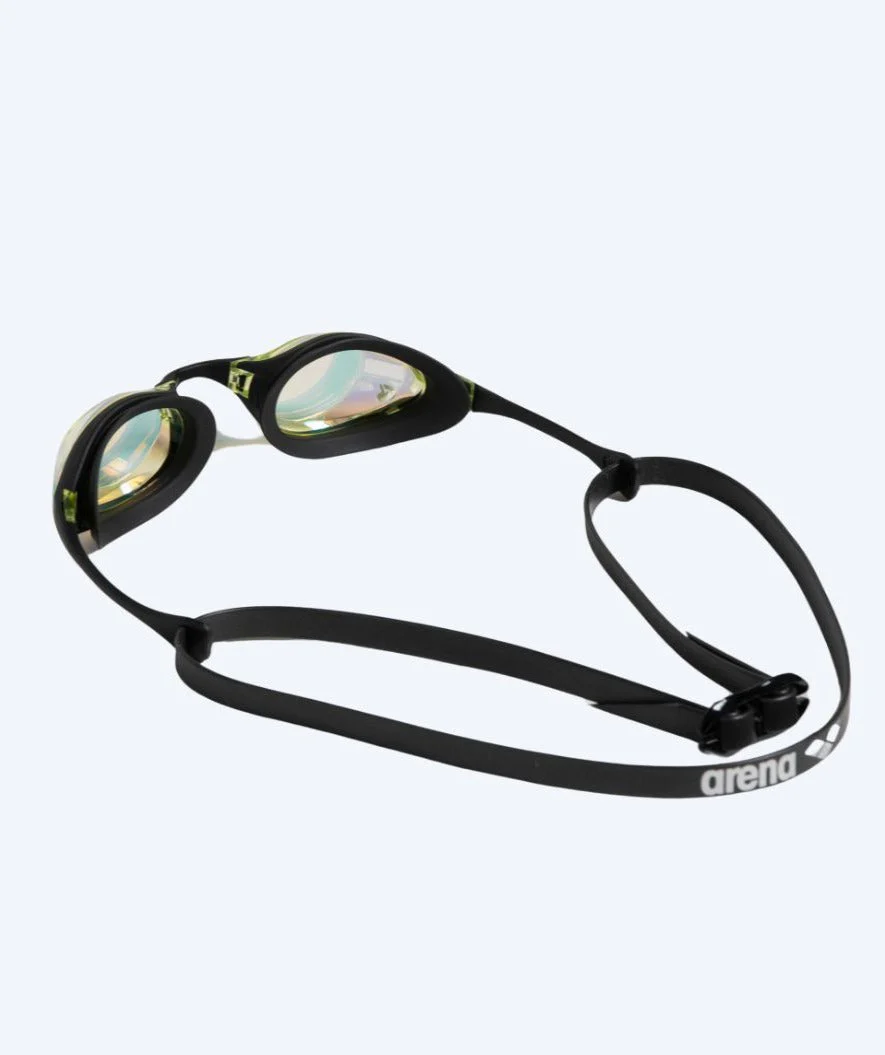 Arena okulary do pływania - Cobra SWIPE Mirror - Czarne/żółte - Image 2