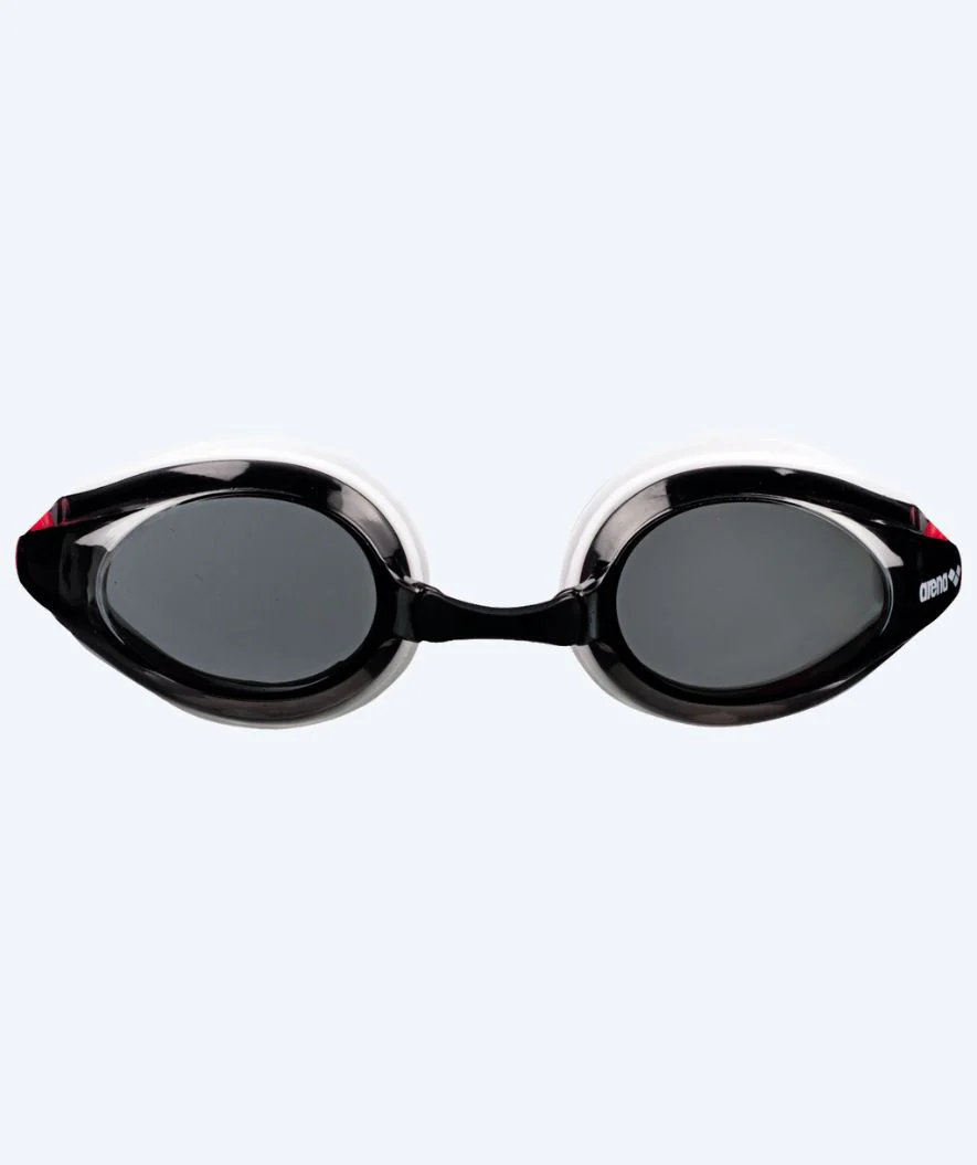 Arena okulary do pływania na zawody dla dzieci (6-12 lat) - Tracks - Białe (przyciemniane szkła) - Image 2