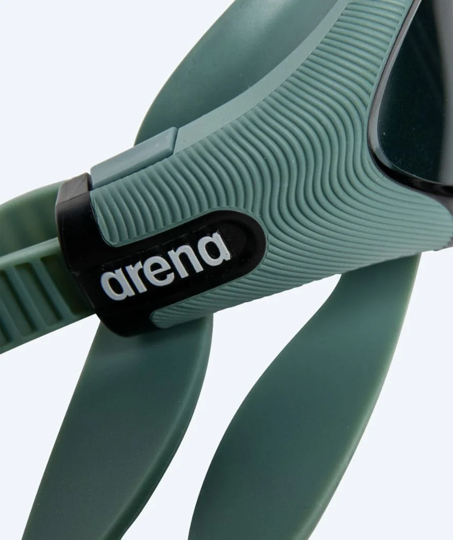Arena okulary pływackie treningowe - The One Plus - Ciemnozielone (przyciemniane szkła) - Image 3