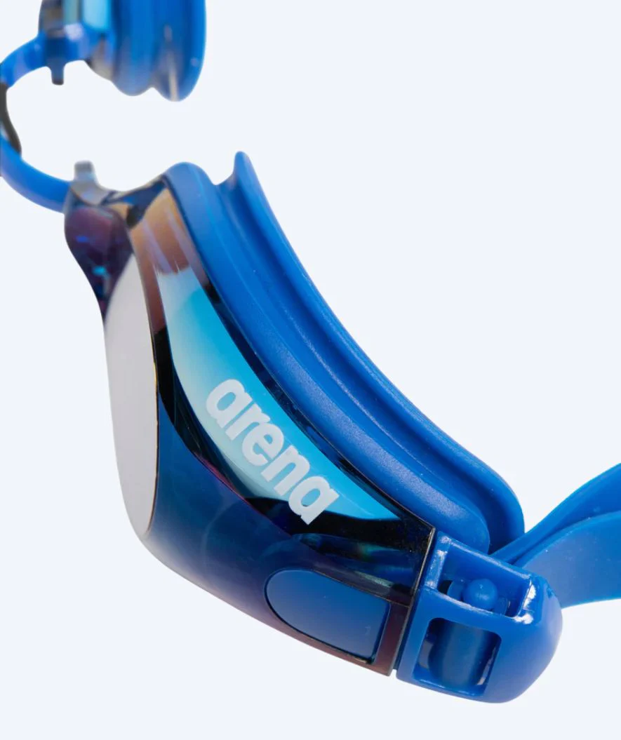 Arena okulary pływackie treningowe - Zoom X-Fit Mirror - Niebieski/niebieski - Image 4