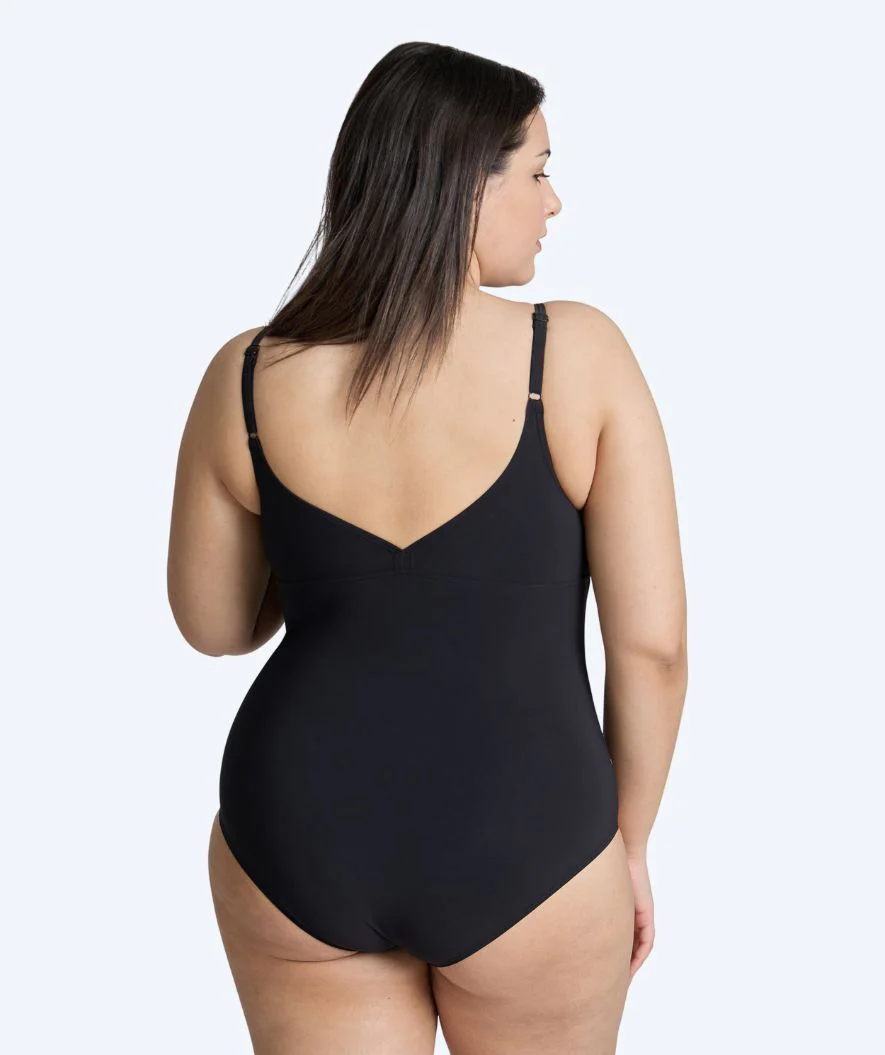 Arena strój kąpielowy damski plus size - Bodylift Laura - Czarny - Image 2