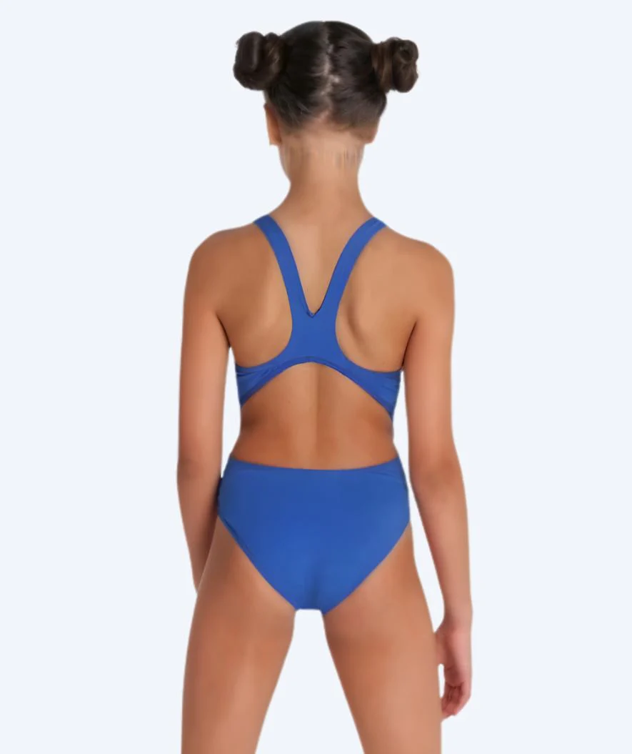 Arena strój kąpielowy dla dziewczynek - Team Swim Tech Solid - Niebieski - Image 2