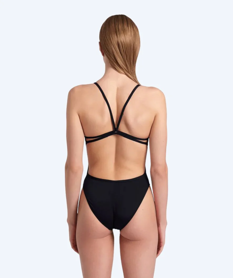 Arena strój kąpielowy dla kobiet - Solid Lace Back - Czarny - Image 2