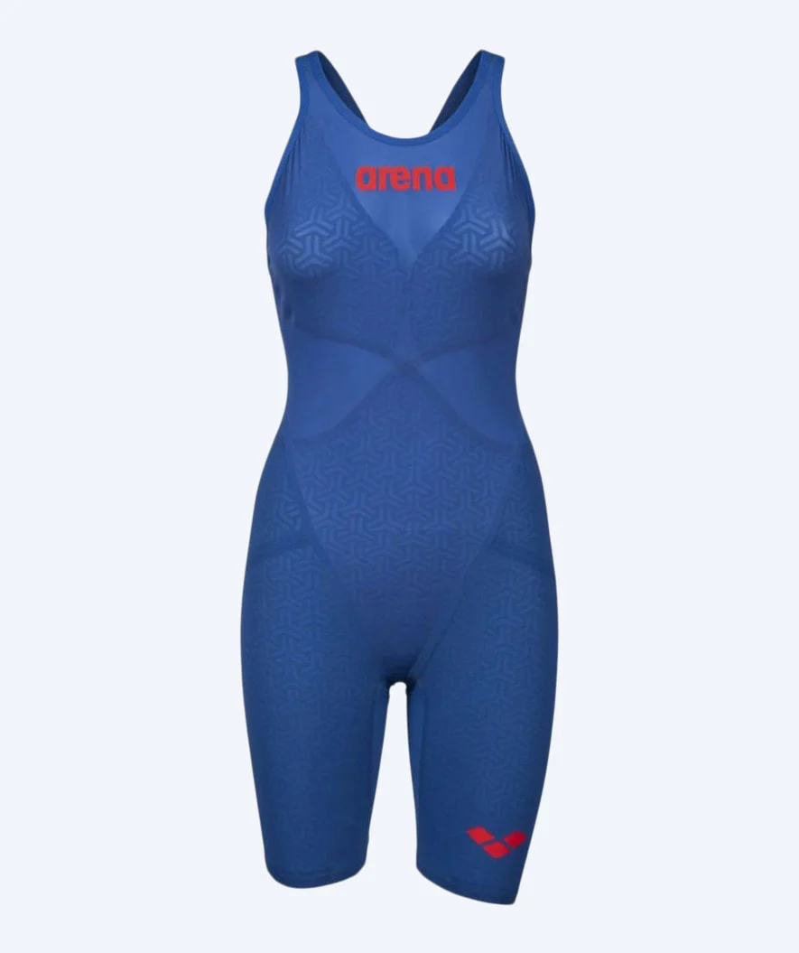 Arena strój kąpielowy na zawody dla kobiet - Carbon Glide - Ocean Blue - Image 3