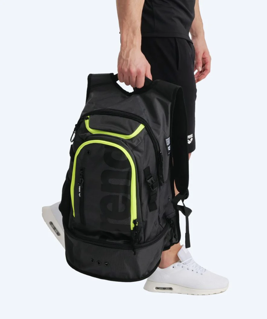 Arena torba pływacka - Fastpack 3.0 40L - Czarny/zółty - Image 9