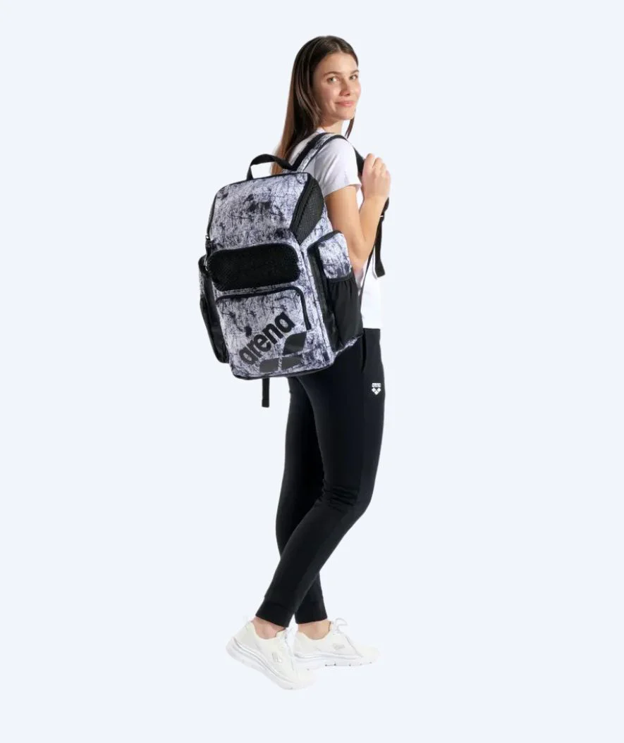 Arena torba pływacka - One Go 45L - Biały/czarny - Image 3