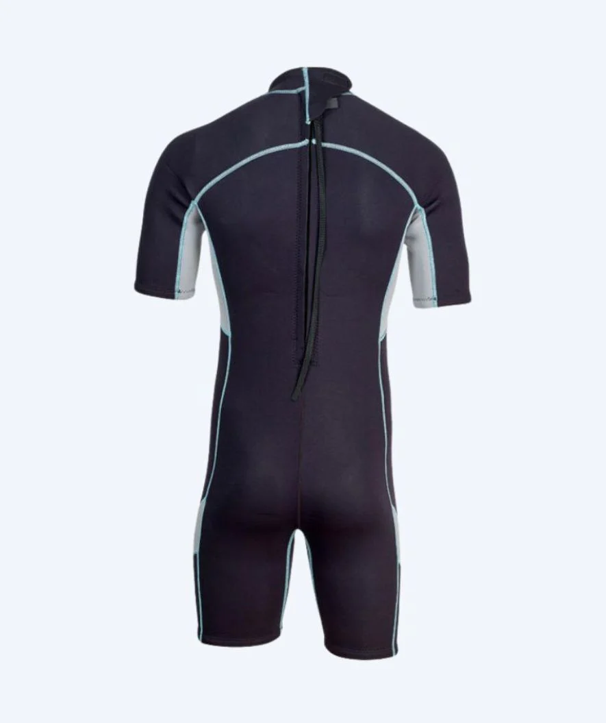 Beco męska pianka neoprenowa - Neoprene Shorty czarna/szara UV 50+ - Image 4