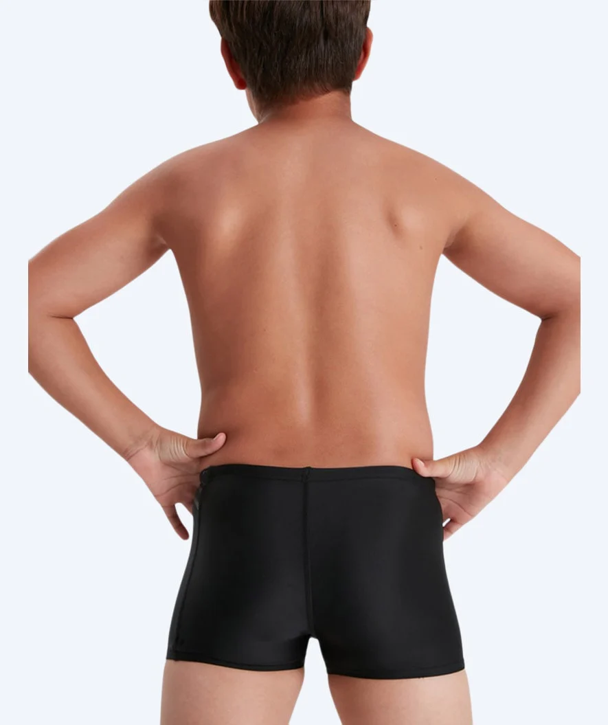 Bokserki kąpielowe dla chłopców Speedo - Allover Panel - Czarne/jasnoniebieskie - Image 3