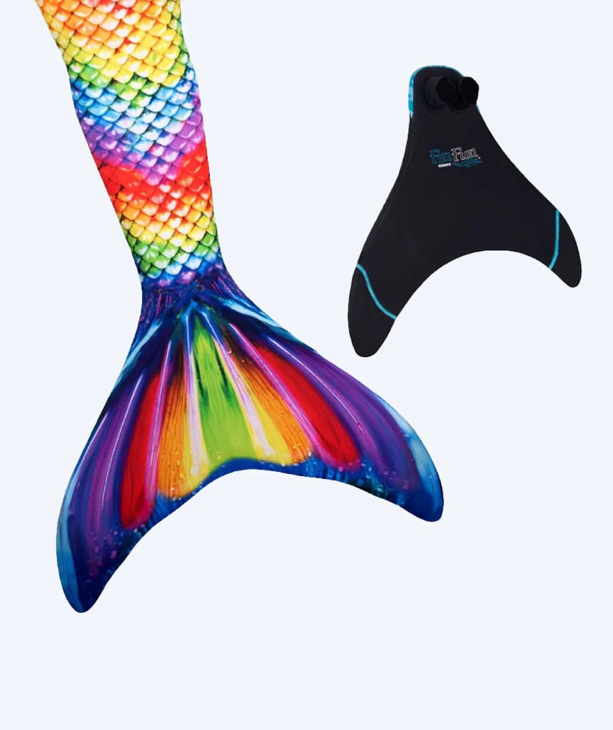 Fin Fun ogon syreny dla dorosłych - Zestaw - Rainbow Reef - Image 2