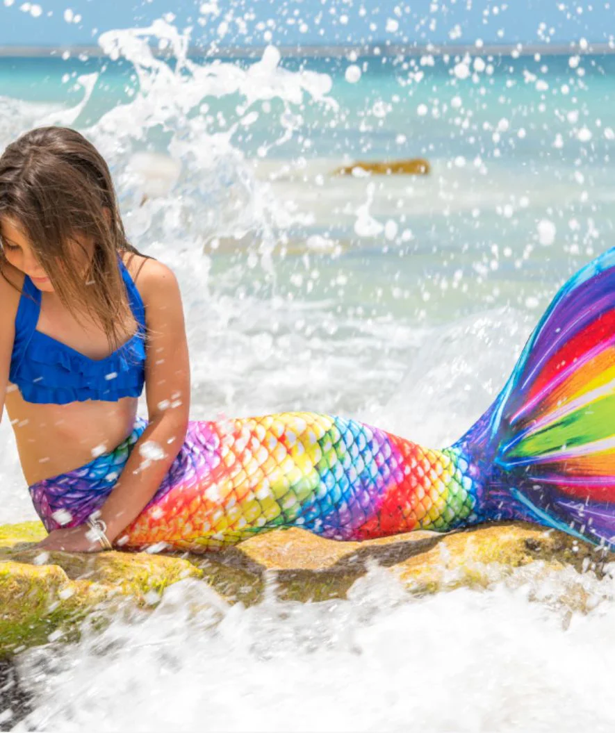 Fin Fun ogon syreny dla dzieci - Zestaw - Rainbow Reef - Image 4