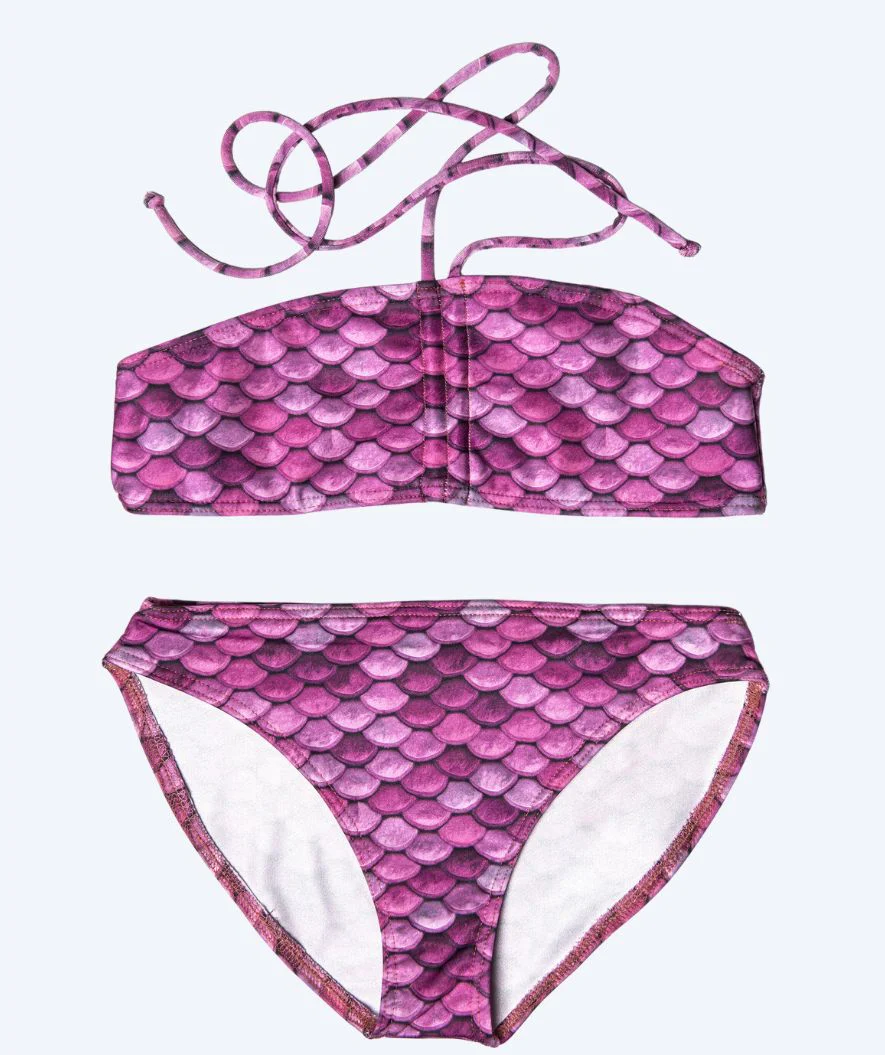 Kuaki Mermaids dół od bikini dla dziewczynek - Jasnoróżowy - Image 2