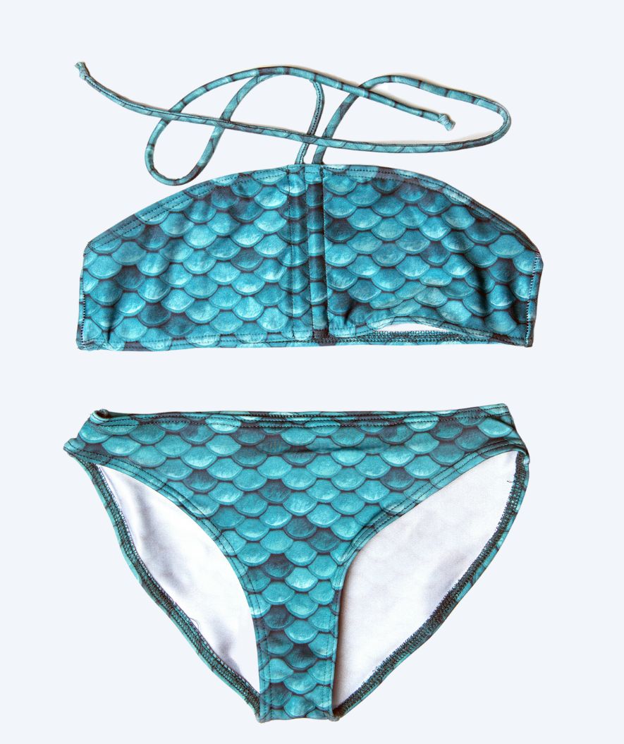 Kuaki Mermaids góra od bikini syrenka dla dziewczynek - Star - Image 2