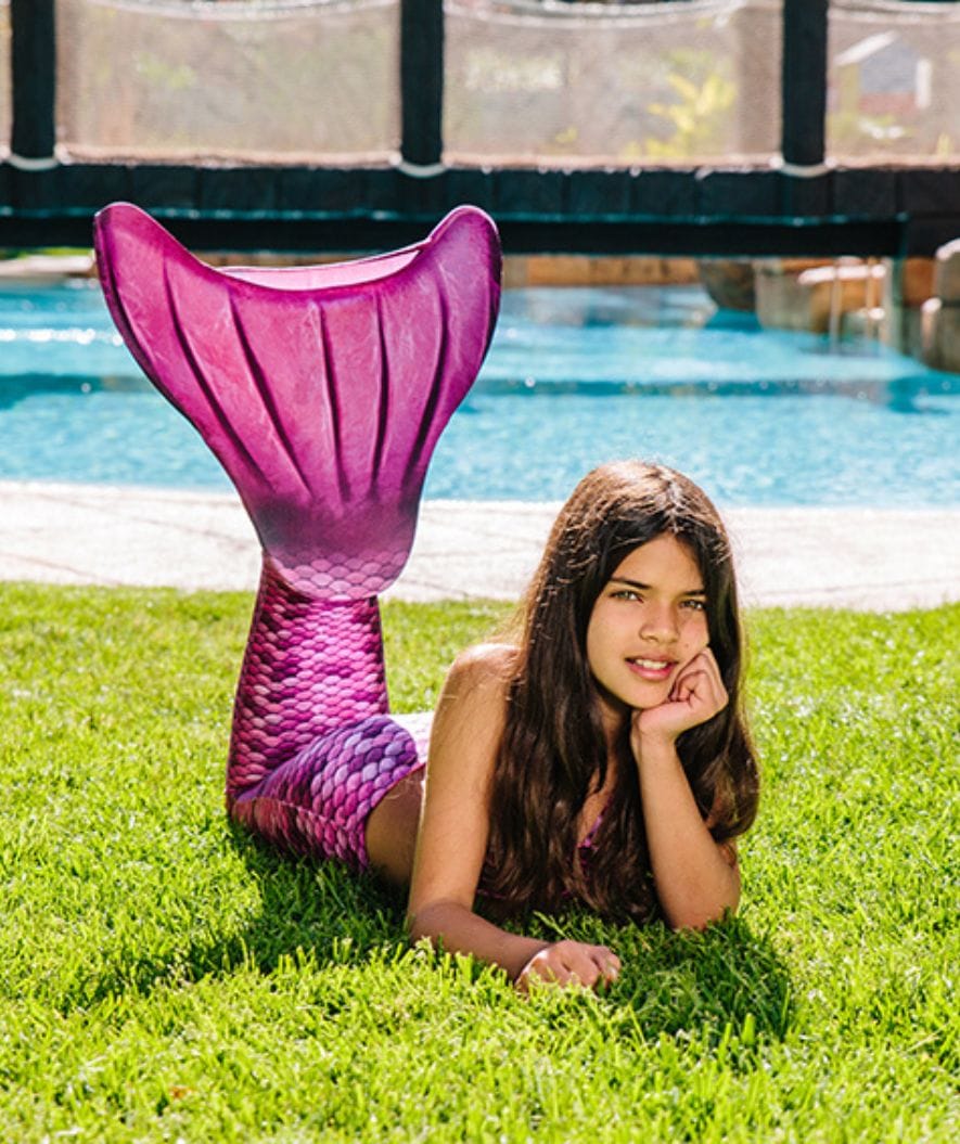 Kuaki Mermaids ogon syreny dla dzieci - Zestaw - Jasnoróżowy - Image 2