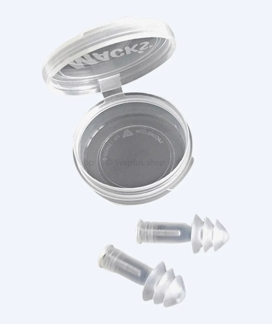 Mack's zatyczki do uszu do pływania 2 pary - Aqua Block - Przezroczysty - Image 4