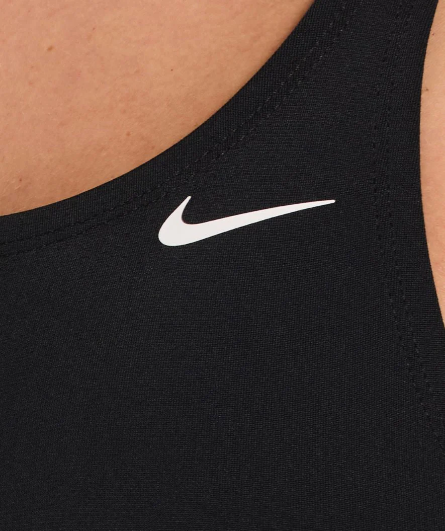 Nike strój kąpielowy dla kobiet - Hydrastrong Fastback - Czarny - Image 4