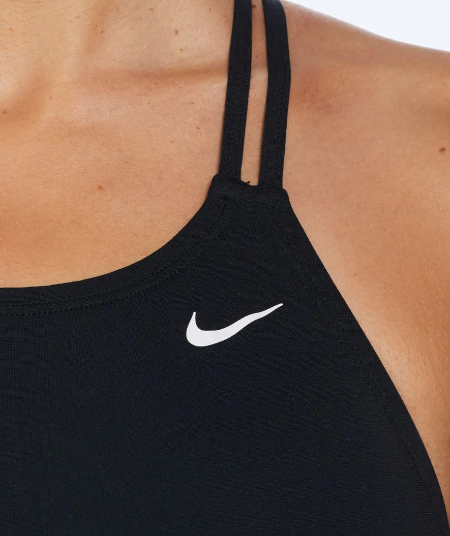 Nike strój kąpielowy dla kobiet - Hydrastrong Spiderback - Czarny - Image 4