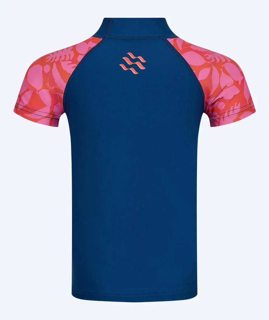 Watery koszulka UV dla dzieci - Osiris Kortærmet Rashguard - Różowy/ciemnoniebieski - Image 2