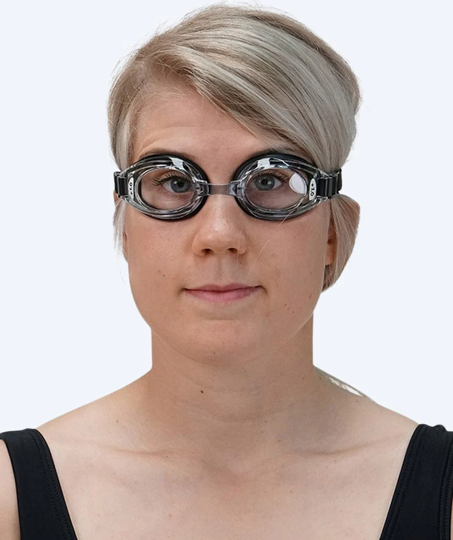 Primotec okulary do pływania dla dorosłych dalekowidzów - (+1.0) do (+8.0) - czarny - Image 3