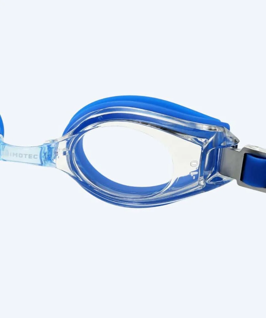 Primotec okulary pływackie korekcyjne dla dorosłych z mocą od (-1.0) do (-8.0) - niebieskie - Image 3
