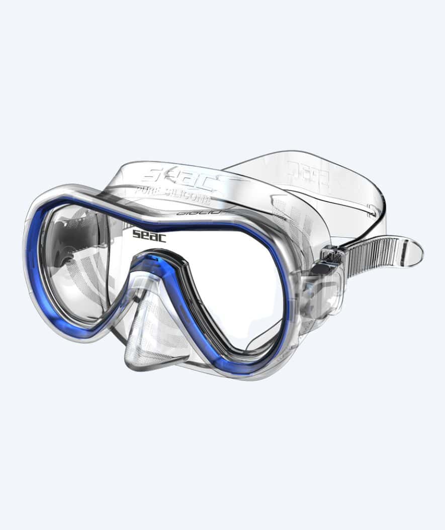 SEAC Combo zestaw maska + rurka do snorkelingu dla dzieci (od 12 lat) - Giglio MD - Niebieski - Image 2