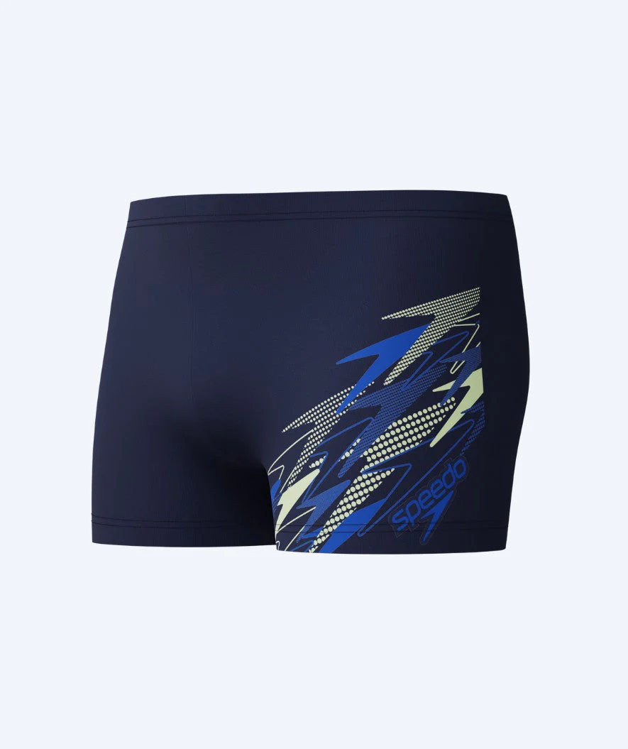 Speedo bokserki kąpielowe dla mężczyzn - Medley Logo - Ciemnoniebieski/zielony - Image 5