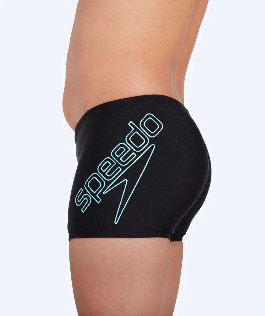 Speedo bokserki kąpielowe dla chłopców - Boomstar Placement - Czarny/niebieski - Image 2
