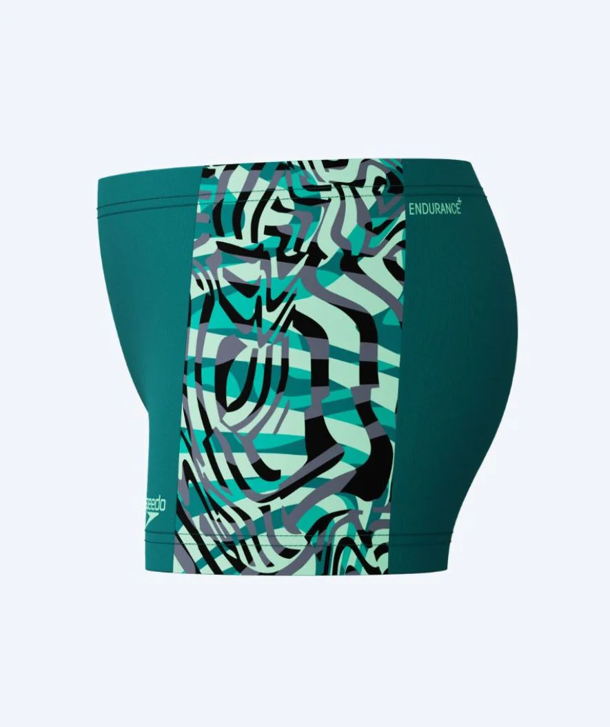 Speedo bokserki kąpielowe dla chłopców - Digital Panel - Zielony/czarny - Image 3