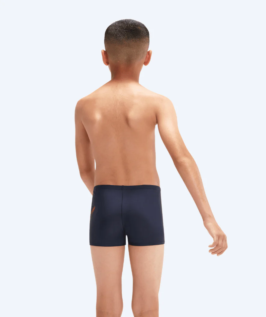 Speedo bokserki kąpielowe dla chłopców - Hyperboom Placement - Niebieski/czerwony - Image 2