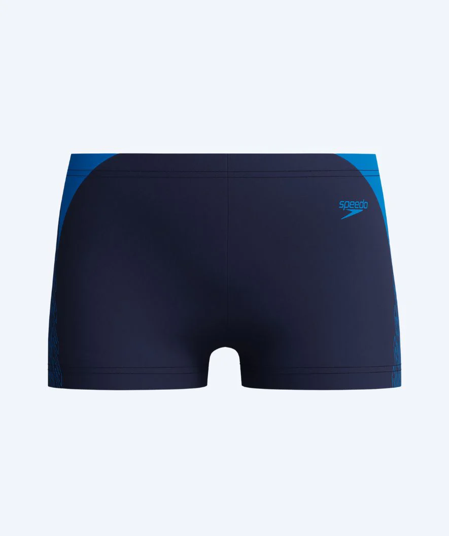 Speedo bokserki kąpielowe dla chłopców - Hyperboom Splice - Ciemnoniebieski/niebieski - Image 3