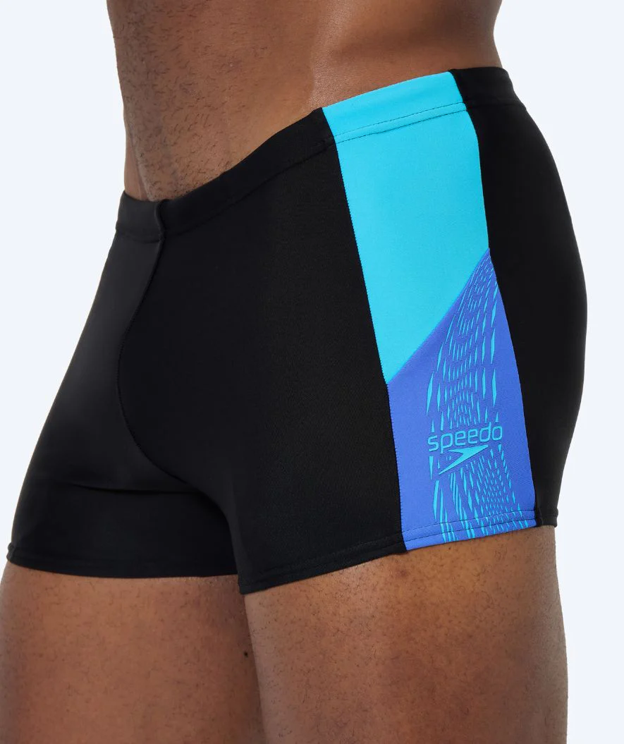 Speedo bokserki kąpielowe dla mężczyzn - Dive - Czarny/jasnoniebieski - Image 5