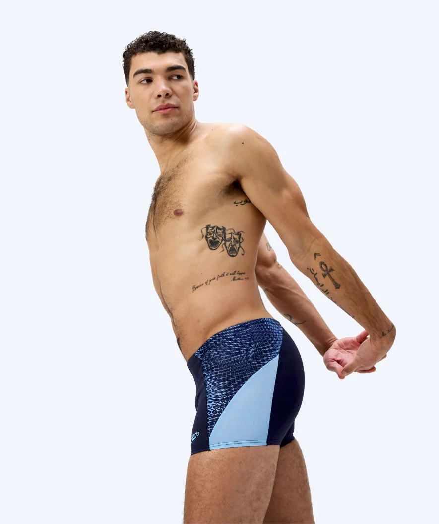 Speedo bokserki kąpielowe dla mężczyzn - Endurance Max Splice - Ciemnoniebieski/niebieski - Image 4