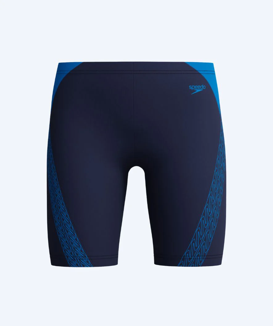 Speedo długie kąpielówki dla chłopców - Hyperboom Splice - Ciemnoniebieski - Image 3
