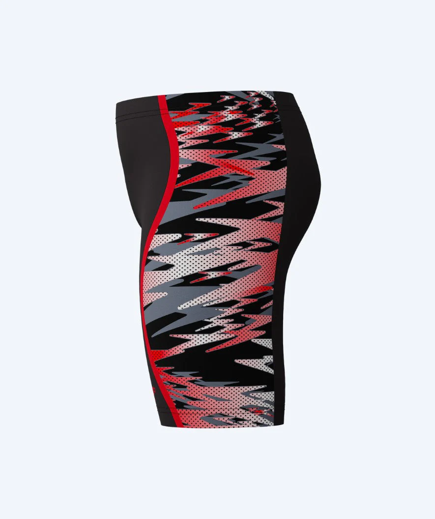 Speedo długie kąpielówki dla chłopców - Hyperboom Splice - Czarny/Szary - Image 3